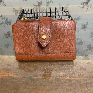 Fossil leather wallet